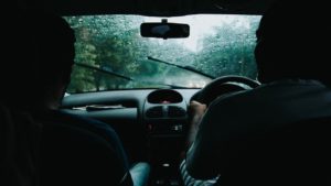 Driving in the rain