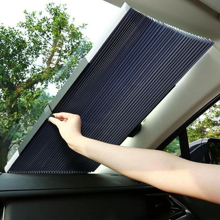 retractable sunshade