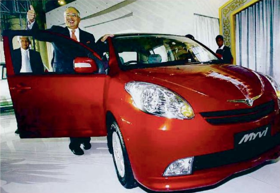 Myvi launch Najib