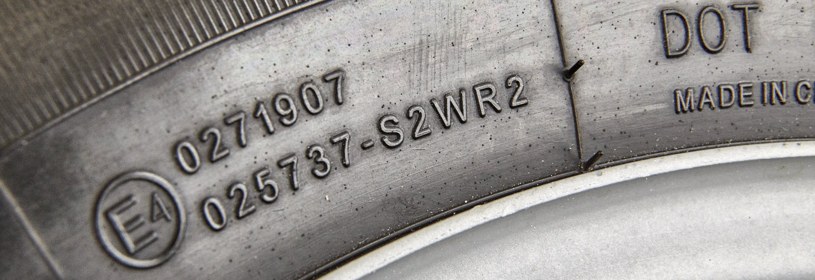 Tyre ECE marking