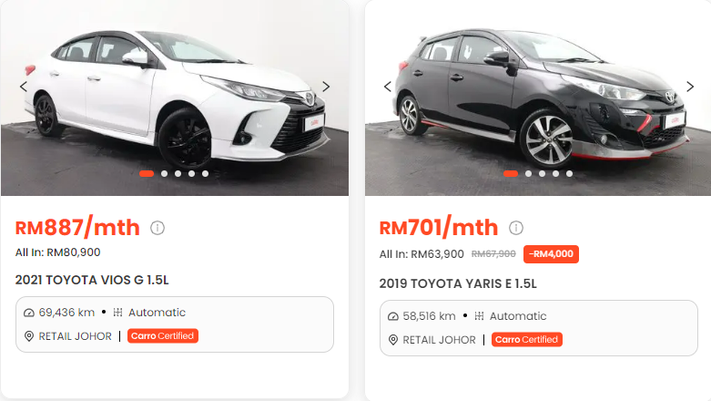 Toyota Vios, Toyota Yaris