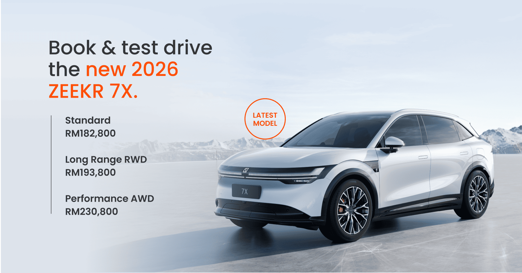 Carro MY Zeekr 7X Price 2026
