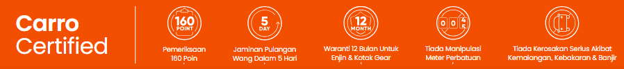 Carro Certified 5 Jaminan