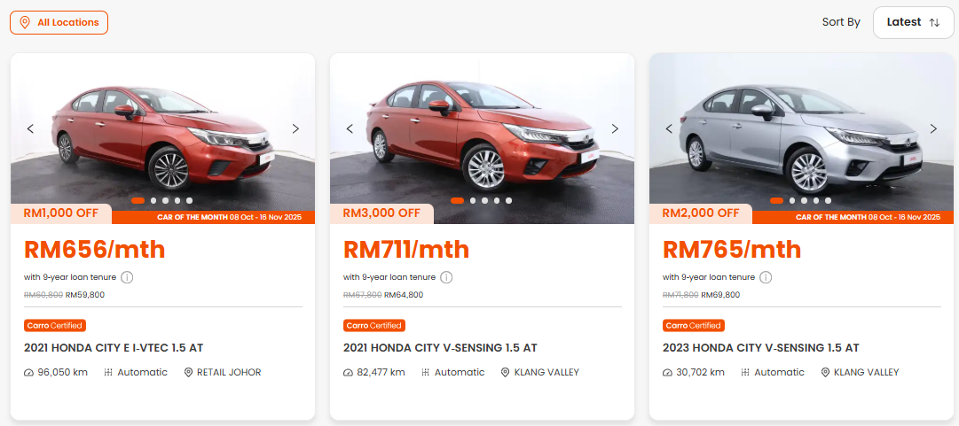 Carro Honda City