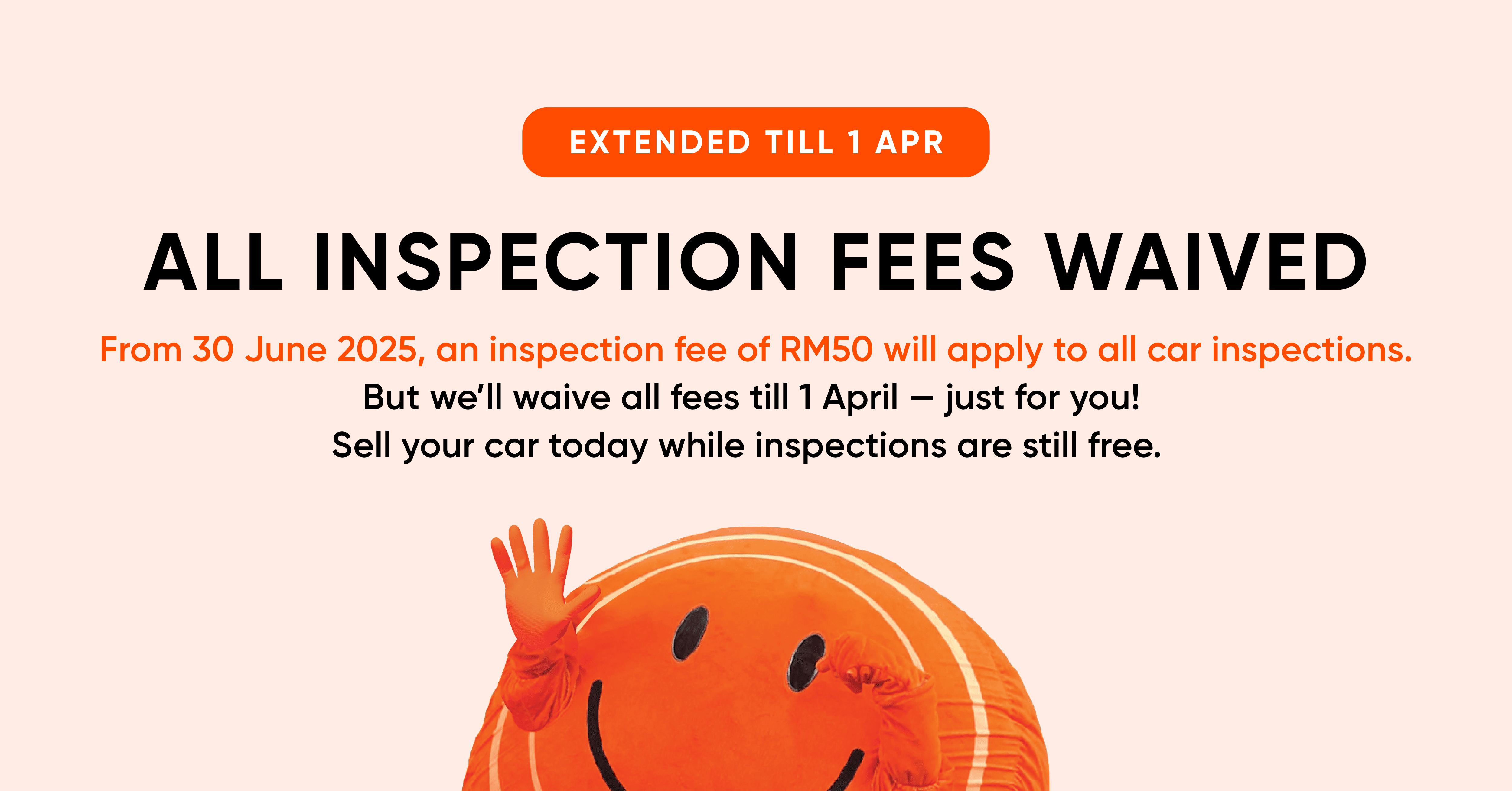EN Carro Malaysia Inspection fee waiver extension - April 2026