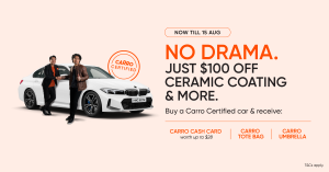 Cover image No Drama - $100 off ceramic coating Singapore