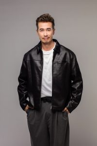 Moses Chan leather jacket Carro